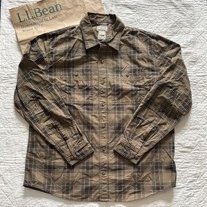 NWOT LL Bean Double L Field Shirt